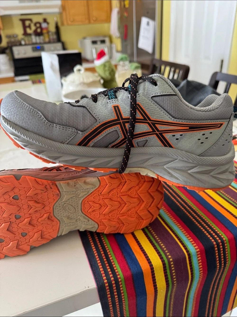 Asics mens gray
